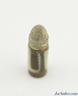 Very Rare 25 Allen Lip Fire Cartridge Loaded Ammunition Civil War Ammo - 2 of 3