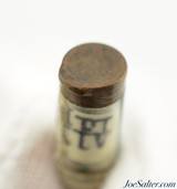 Very Rare 25 Allen Lip Fire Cartridge Loaded Ammunition Civil War Ammo - 3 of 3