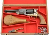 Cased Armi San Marco 2nd Model Dragoon 44 Caliber Black Powder Percussion - 1 of 14