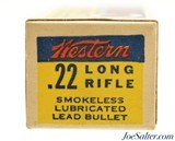 Excellent Crisp Western 1940 Army Lot Marked
"Bullseye" 22 LR Ammo - 3 of 8