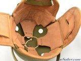 WWII US Military M38 Rawlings Tanker Helmet - 6 of 7