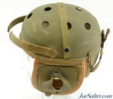 WWII US Military M38 Rawlings Tanker Helmet - 2 of 7
