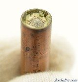 Rare 42 Caliber Cup Fire Cartridge Plant's Mfg Army Revolver Civil War Ammo - 3 of 3