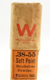 Winchester 38-55 Orange Label Smokeless Full Box Ammo - 5 of 7
