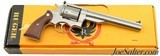 Boxed Ruger Redhawk 357 Magnum Stainless Revolver 7 ½ Barrel Built 1985