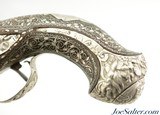 Beautiful Mid-18th Century Silver-Mounted Pistols by Honoré Maye of Marseilles - 8 of 15