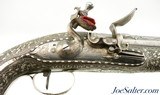 Beautiful Mid-18th Century Silver-Mounted Pistols by Honoré Maye of Marseilles - 4 of 15