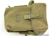 Vietnam M-14 Pouch Small Arms Ammunition/ 2 BRW S-I Magazines - 5 of 7