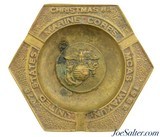 Marine Corps Air Station Iwakuni 1982 Christmas Ashtray - 1 of 4