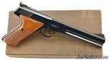 Colt Woodsman Match Target 3rd Series Pistol With Original Box