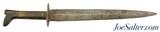 Handmade Antique Boot Handled Boot Dagger 7 1/2" Civil War? - 1 of 10