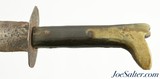 Handmade Antique Boot Handled Boot Dagger 7 1/2" Civil War? - 6 of 10