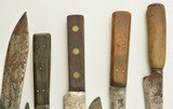 Lot of Antique Kitchen and Butcher Knives - 4 of 7