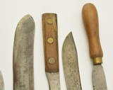 Lot of Antique Kitchen and Butcher Knives - 3 of 7