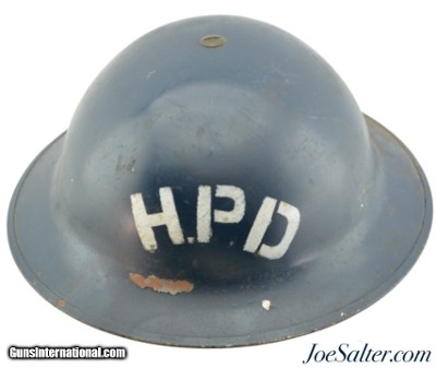 WWII Canadian Halifax Nova Scotia Police Mk2 Helmet