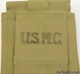 WWII USMC Thompson 3 Pocket 30rnd Magazine Pouch W/Mags - 2 of 4