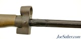 French Lebel 1886/93/16 Brass Handle Bayonet/Scabbard - 3 of 7
