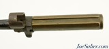French Lebel 1886/93/16 Brass Handle Bayonet/Scabbard - 6 of 7