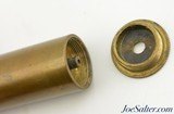 Excellent F. Draper & Co. 10 Ga Brass Shotshell 1864 Civil War Patent Date - 4 of 4