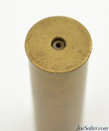 Excellent F. Draper & Co. 10 Ga Brass Shotshell 1864 Civil War Patent Date - 2 of 4