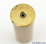 Excellent Scarce F. Draper & Co. 12 Ga Brass Shotshell 1864 Civil War Patent Date - 2 of 4