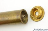 Excellent Scarce F. Draper & Co. 14 Ga Brass Shotshell 1864 Civil War Patent Date - 4 of 4