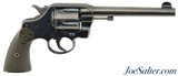 Commercial Model 1903 Colt New Army Double Action Revolver 38 Special