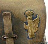 WW2 Era Military Flap Holster with Italian Milizia Nationale della Strada Insignia - 3 of 5