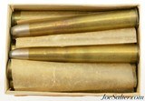 Vintage Kynoch .450/.400 Nitro Express Ammo Tropical Load 3 ¼ Case London - 4 of 4