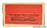 Full & Sealed Winchester 30 Army Full Patch Ammo Krag & Model 95 - 1 of 5