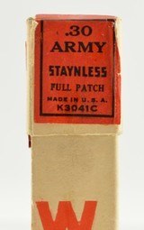 Full & Sealed Winchester 30 Army Full Patch Ammo Krag & Model 95 - 3 of 5