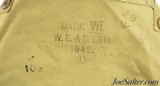 WWII British Mark VII Gas Mask Bag 1942 - 2 of 5