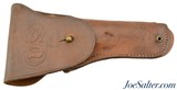 USGI WWII Sears M1916 Holster For 1911 Pistol - 1 of 5