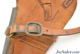 Original WWII USMC Marked Boyt 1944 Leather Shoulder Holster 1911 - 5 of 7