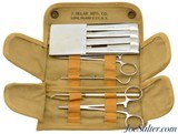 WWII Medic USN Marine Corpsman Pocket Case Field Surgery Kit - 1 of 9