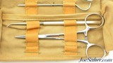 WWII Medic USN Marine Corpsman Pocket Case Field Surgery Kit - 6 of 9