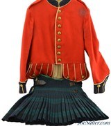 Canadian Black Watch Regiment Enlisted Dress Tunic and Kilt (1960s Era) - 1 of 15