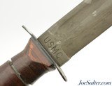 Ka-Bar USMC Marked WWII Fighting Knife Replica NOS In Box - 2 of 8