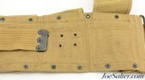 Original U.S. WWI 1918A2 BAR Ammo Web Belt by Long Dated 6-1918 - 7 of 7