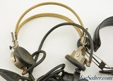 Lot of US Military Communication Headset-Microphone 1920's-WWII - 2 of 8