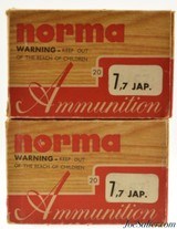 Norma 7.7 Jap Ammunition 180 Grain Pointed Soft Point 35 Rounds