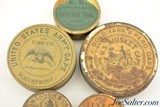 Lot of 5 Antique Musket Cap Tins - 3 of 5