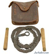 WWII British Vehicle "Pioneer" Hand Saw Kit by Disston USA 1944