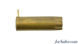 Loaded French Brass Pinfire 12 Gauge Shotgun Shell "D'Armes De St. Etienne" - 1 of 3