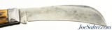 Joseph Rodgers & Sons Stag Scales Curved Hawkbill Pocket Knife - 6 of 8