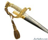 US Navy Model 1852 Officer’s Sword by B.B. Abrahams & Co.