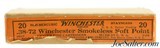 Full Box Winchester 38-72 Win Smokeless Soft Point Ammo 275 Grain Model 95 - 2 of 6