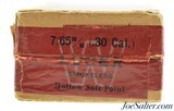 Rare World War I Era Winchester 7.65mm Luger Hollow Point Ammo 30 Luger - 3 of 8