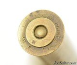 Two Brass 10 Gauge Shotgun Shells "Use Berdan Primer No. 1" - 2 of 3
