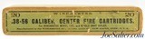 Full Box Winchester 38-56 Black Powder Ammo Model 1886 Rifle Circa 1905 - 2 of 7